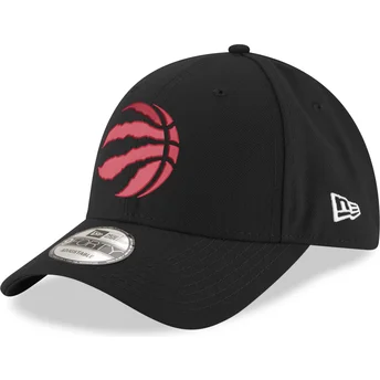 Kepurė išlenkta juoda reguliuojama juostelė 9FORTY The League Toronto Raptors NBA New Era