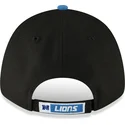 kepure-islenkta-juoda-reguliuojamas-9forty-the-league-detroit-lions-nfl-new-era