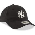 czarna-zakrzywiona-czapka-regulowana-9twenty-nylon-packable-new-york-yankees-mlb-od-new-era