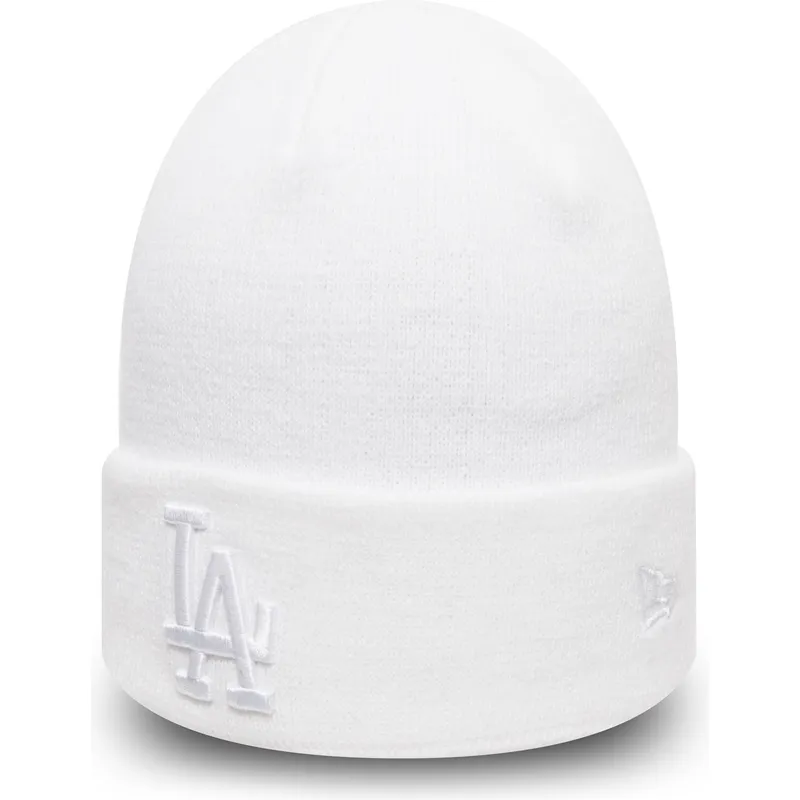 kepure-balta-cuff-knit-league-essential-los-angeles-dodgers-mlb-new-era