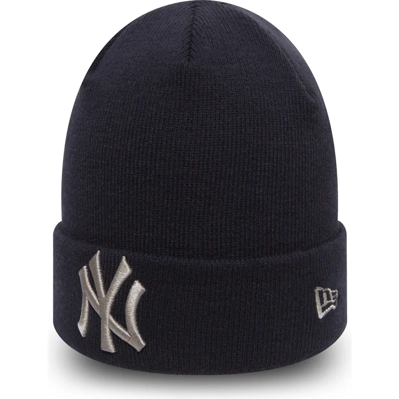 kepure-tamsiai-melyna-cuff-knit-league-essential-new-york-yankees-mlb-new-era