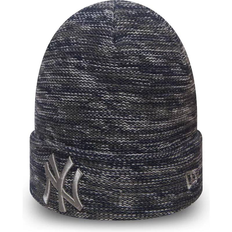 czapka-niebieska-cuff-knit-marl-new-york-yankees-mlb-new-era