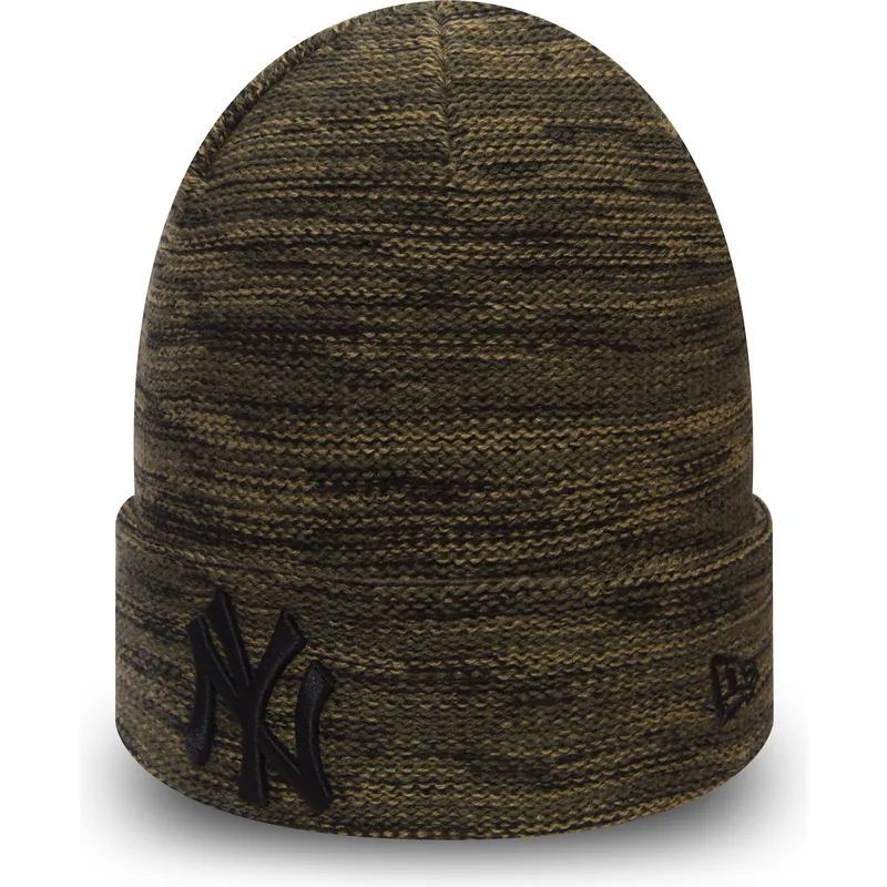 brazowa-czapka-cuff-knit-marl-new-york-yankees-mlb-od-new-era
