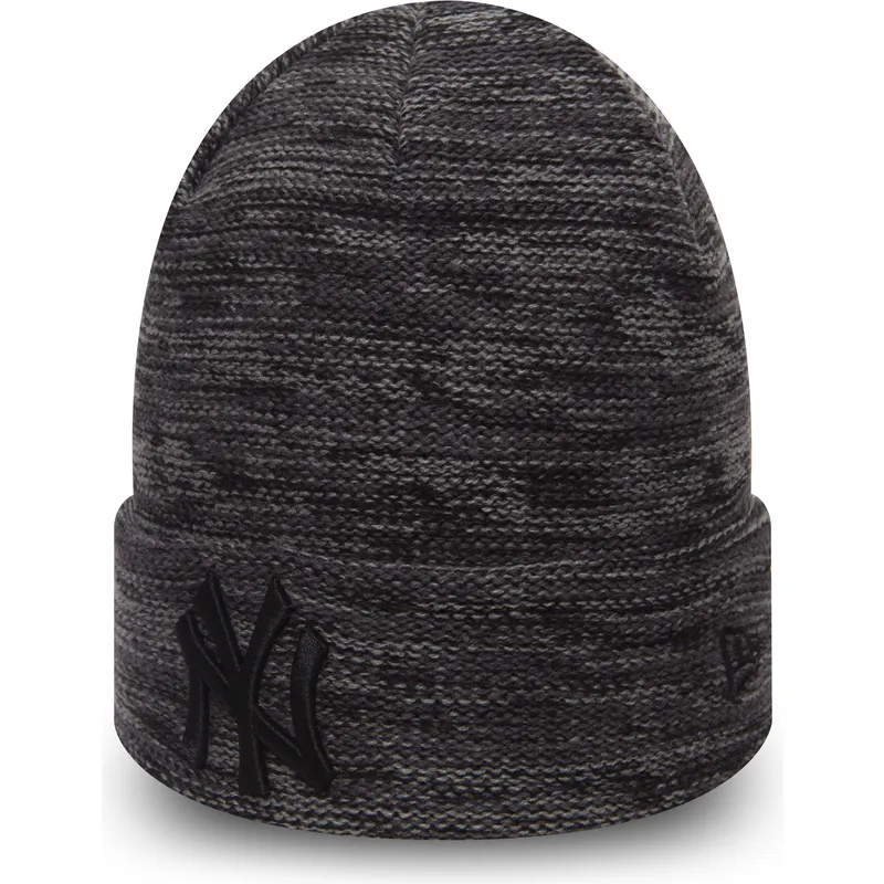 szara-czapka-cuff-knit-marl-new-york-yankees-mlb-od-new-era