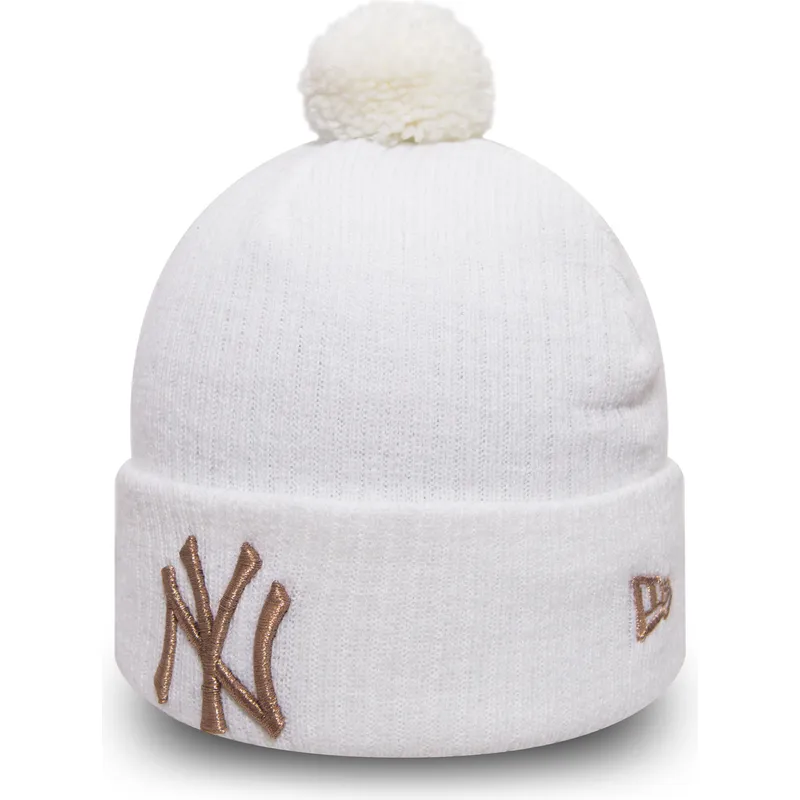 kepure-su-bumbulu-balta-cuff-knit-sport-waffle-new-york-yankees-mlb-new-era