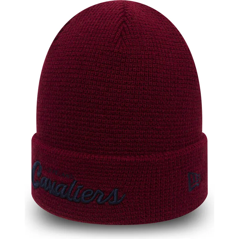 kepure-raudona-cuff-knit-waffle-cleveland-cavaliers-nba-new-era