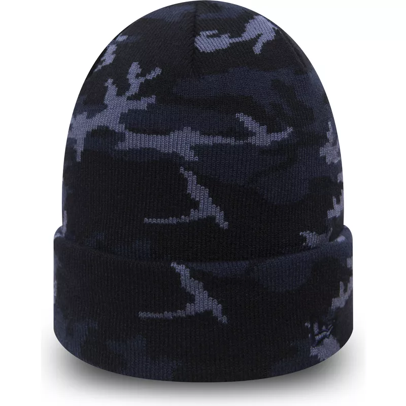 czapka-kamuflaz-niebieska-cuff-knit-new-era