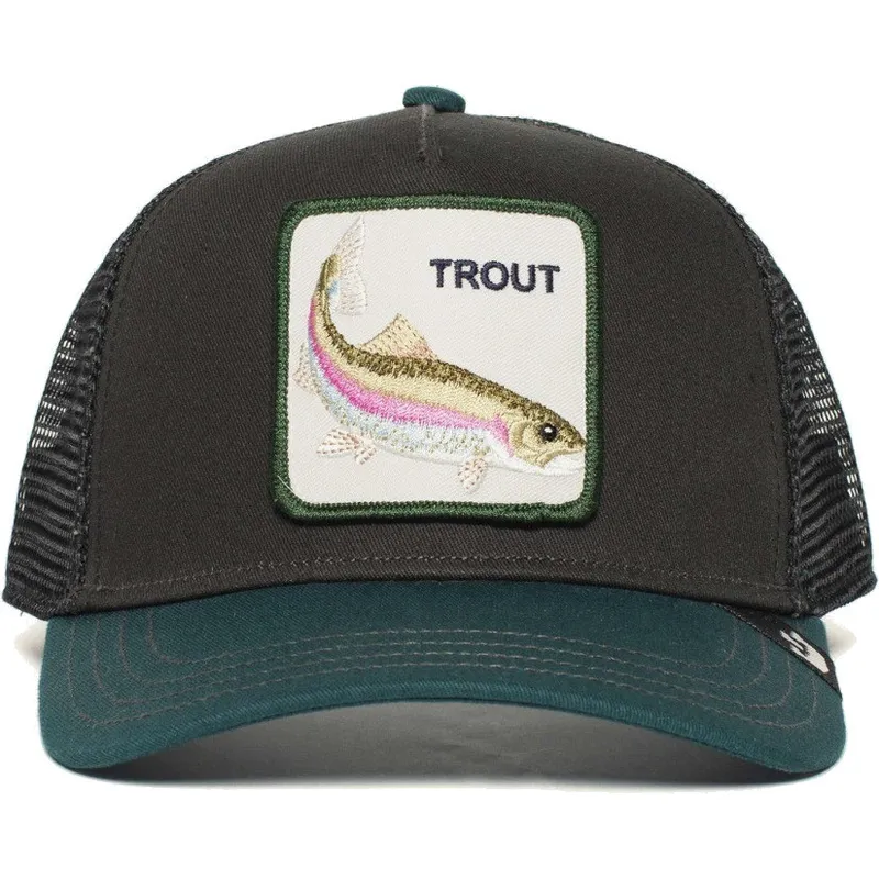 kepure-islenkta-juoda-snapback-rainbow-trout-the-farm-goorin-bros kepure-islenkta-juoda-snapback-rainbow-trout-the-farm-goorin-bros