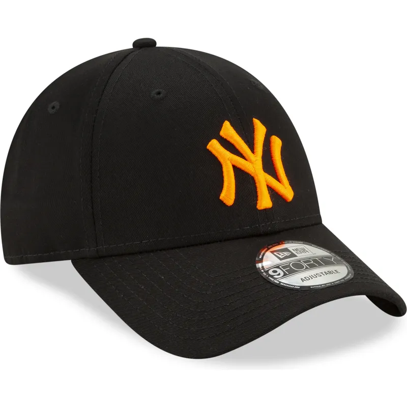 kepure-islenkta-juoda-reguliuojamas-9forty-league-essential-neon-new-york-yankees-mlb-new-era