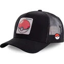 kepure-islenkta-juoda-snapback-pok1-poke-ball-pokemon-capslab