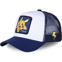 kepure-islenkta-melyna-snapback-8-pikachu-pokemon-capslab