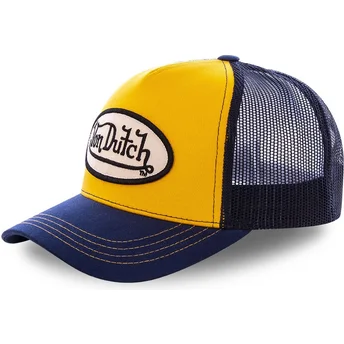 Kepurė išlenkta oranžinė snapback COL ORA Von Dutch