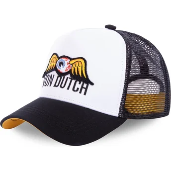 Cap išlenkta white snapback Von Dutch