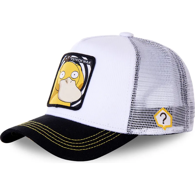 kepure-islenkta-balta-snapback-psy3-psyduck-pokemon-capslab