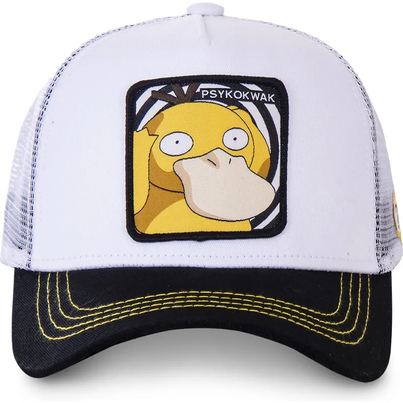 kepure-islenkta-balta-snapback-psy3-psyduck-pokemon-capslab