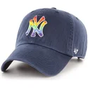 kepure-islenkta-tamsiai-melyna-reguliuojamas-new-york-yankees-mlb-47-brand