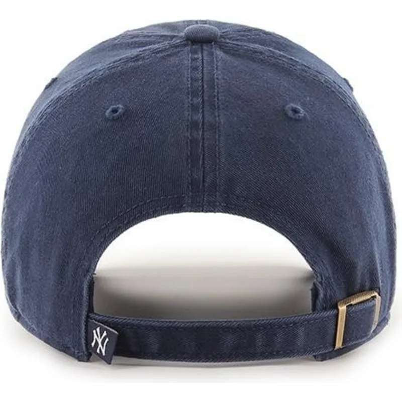 kepure-islenkta-tamsiai-melyna-reguliuojamas-new-york-yankees-mlb-47-brand