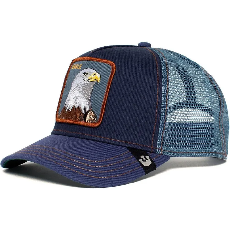 kepure-islenkta-tamsiai-melyna-snapback-eagle-the-farm-goorin-bros kepure-islenkta-tamsiai-melyna-snapback-eagle-the-farm-goorin-bros