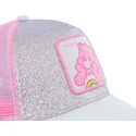 kepure-islenkta-pilka-snapback-rosa-purpurina-cal-dziaugsmuke-rupestingieji-meskiukai-capslab