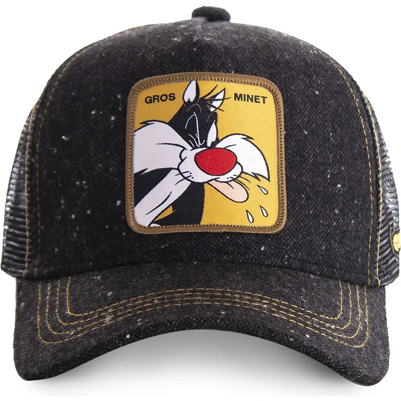 kepure-islenkta-juoda-snapback-loomin1-silvestras-looney-tunes-capslab