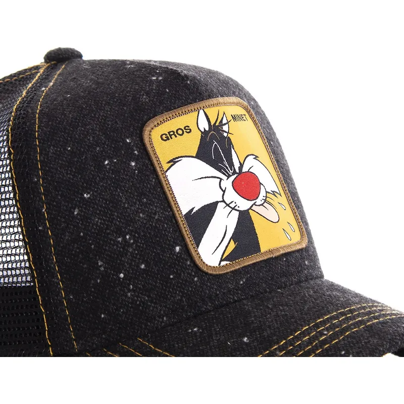 kepure-islenkta-juoda-snapback-loomin1-silvestras-looney-tunes-capslab