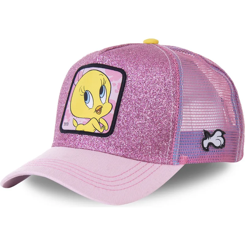 kepure-islenkta-rozine-snapback-purpurina-twe4-tvytis-looney-tunes-capslab kepure-islenkta-rozine-snapback-purpurina-twe4-tvytis-looney-tunes-capslab