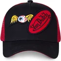 kepure-islenkta-juoda-snapback-dblpat-von-dutch