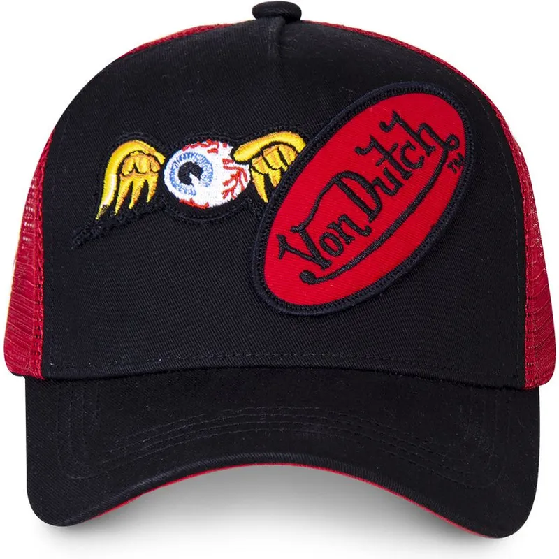 kepure-islenkta-juoda-snapback-dblpat-von-dutch