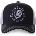 kepure-islenkta-juoda-snapback-helbla-von-dutch