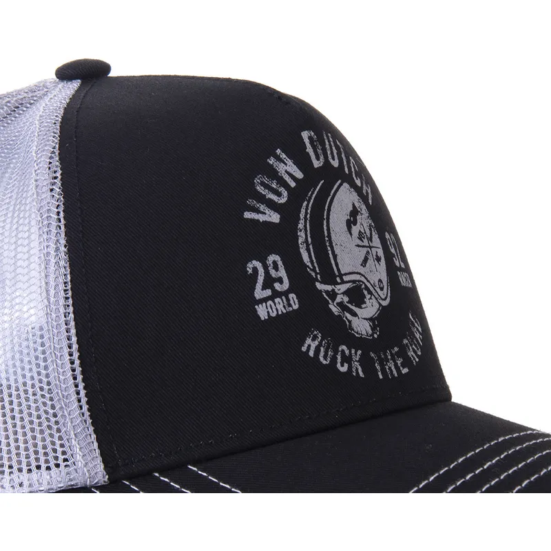 kepure-islenkta-juoda-snapback-helbla-von-dutch