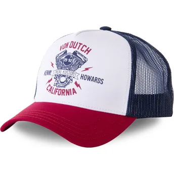 kepure-islenkta-balta-snapback-motblu-von-dutch