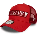 czapka-trucker-czerwona-a-frame-usa-patch-california-new-era
