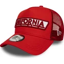 kepure-islenkta-raudona-snapback-a-frame-usa-patch-california-new-era