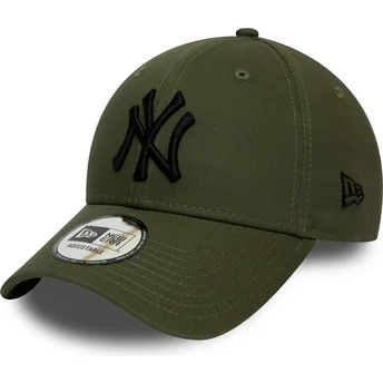 kepure-islenkta-zalia-reguliuojamas-9forty-league-essential-new-york-yankees-mlb-new-era