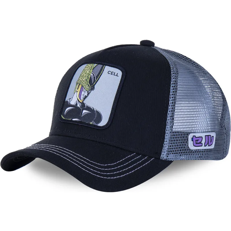 kepure-islenkta-juoda-snapback-celb-cell-dragon-ball-capslab