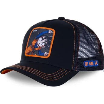 kepure-islenkta-juoda-snapback-fusion-gtn2-goten-dragon-ball-capslab