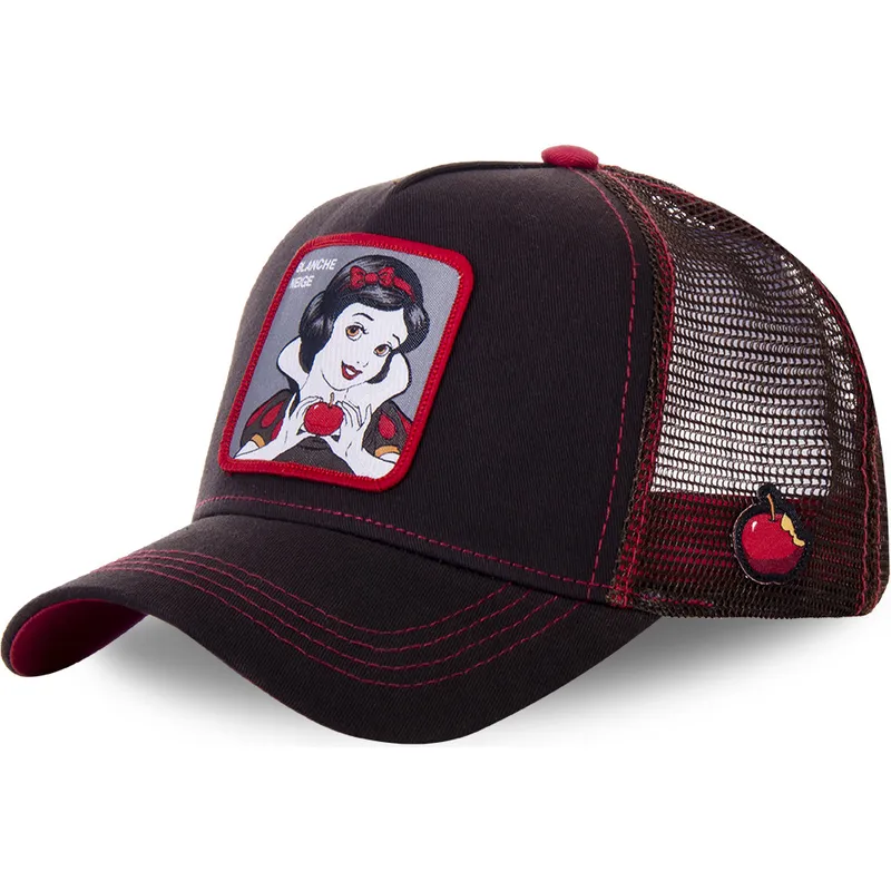 kepure-islenkta-ruda-snapback-sno2bla-snieguole-disney-capslab