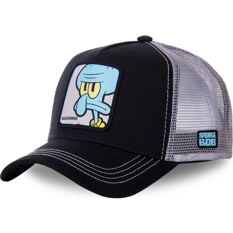 kepure-islenkta-juoda-snapback-squ-skvidas-spongebob-capslab
