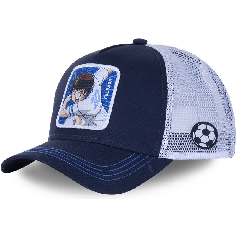 gorra-trucker-azul-marino-y-gris-oliver-atom-tsu2-campeones-oliver-y-benji-de-capslab