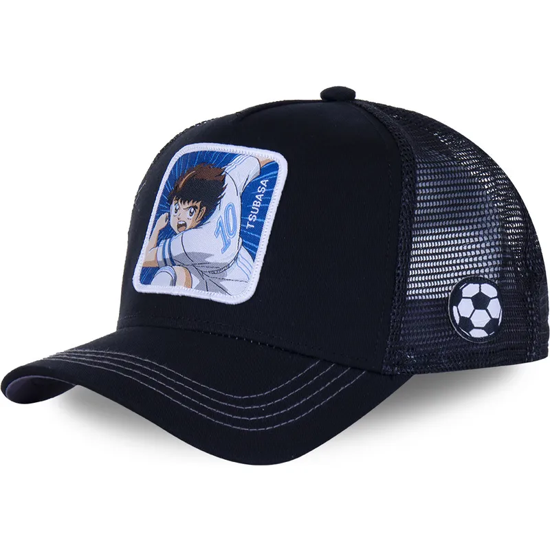 cap-islenkta-black-snapback-oliver-atom-champions-oliver-and-benji-capslab
