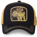 czarna-i-zlota-czapka-truckerka-leo-saileo-saint-seiya-rycerze-zodiaku-od-capslab