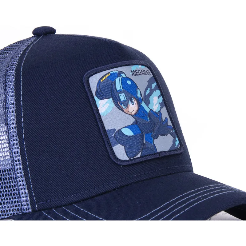 kepure-islenkta-melyna-snapback-her3-mega-man-capslab