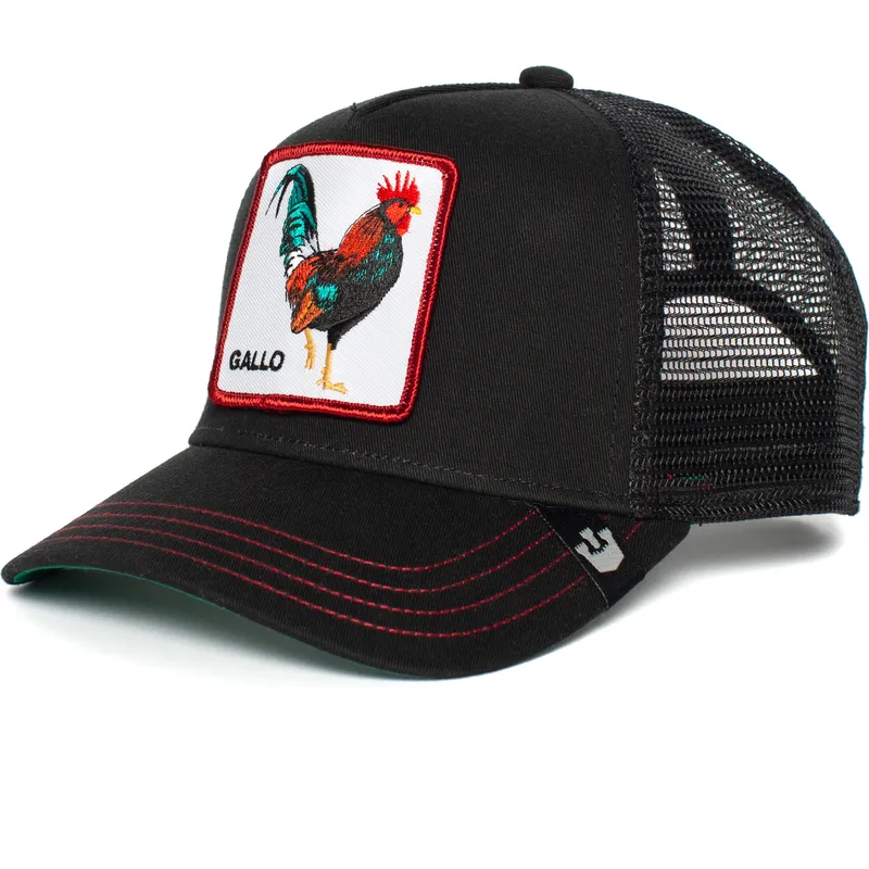 czarna-czapka-trucker-z-kogutem-grande-gallo-od-goorin-bros
