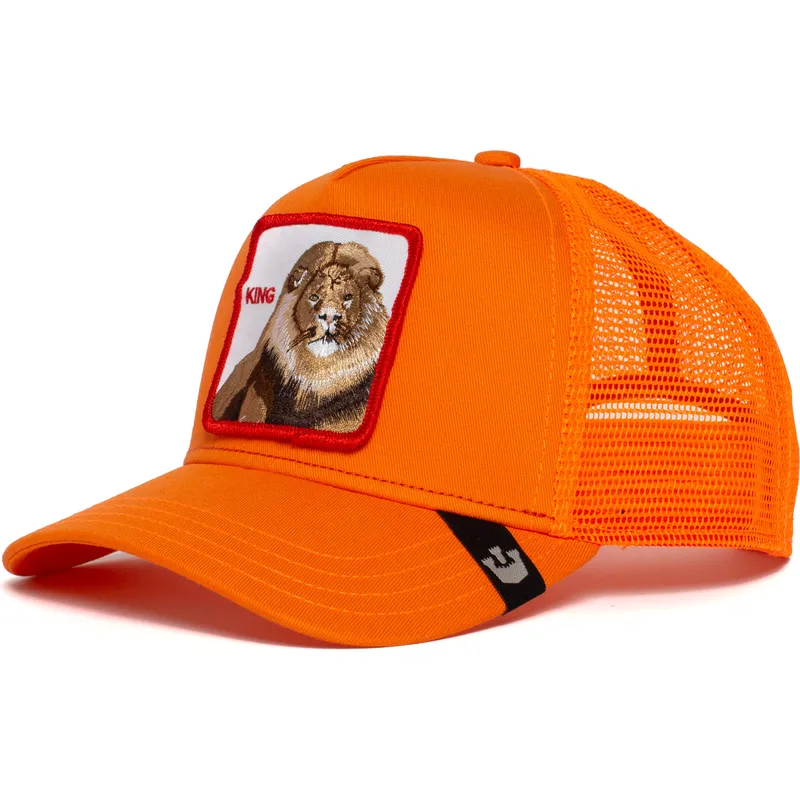 kepure-islenkta-oranzine-snapback-strong-king-the-farm-goorin-bros