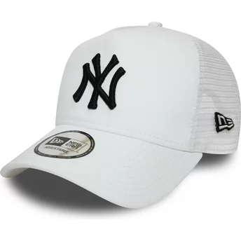 czapka-trucker-biala-z-czarnym-logo-essential-a-frame-new-york-yankees-mlb-new-era