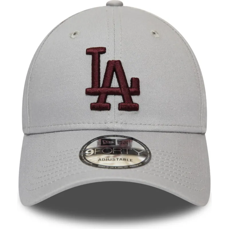 kepure-islenkta-pilka-reguliuojamas-9forty-essential-los-angeles-dodgers-mlb-new-era