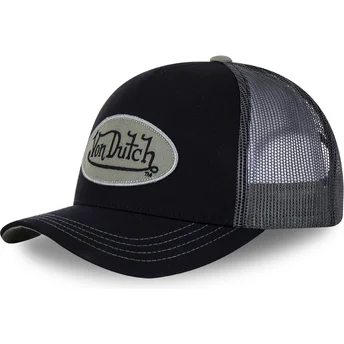 Cap išlenkta black snapback Von Dutch