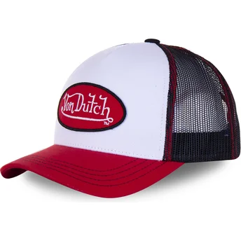 kepure-islenkta-balta-snapback-bbr-von-dutch