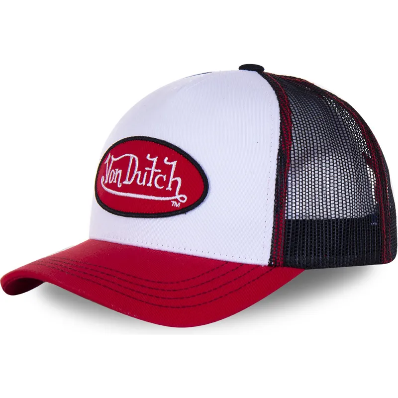 kepure-islenkta-balta-snapback-bbr-von-dutch