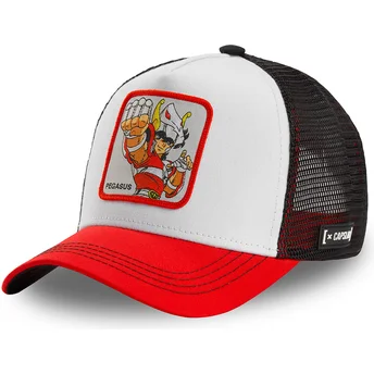 kepure-islenkta-balta-snapback-pegaso-seiya-saint-seiya-knights-of-the-zodiac-capslab
